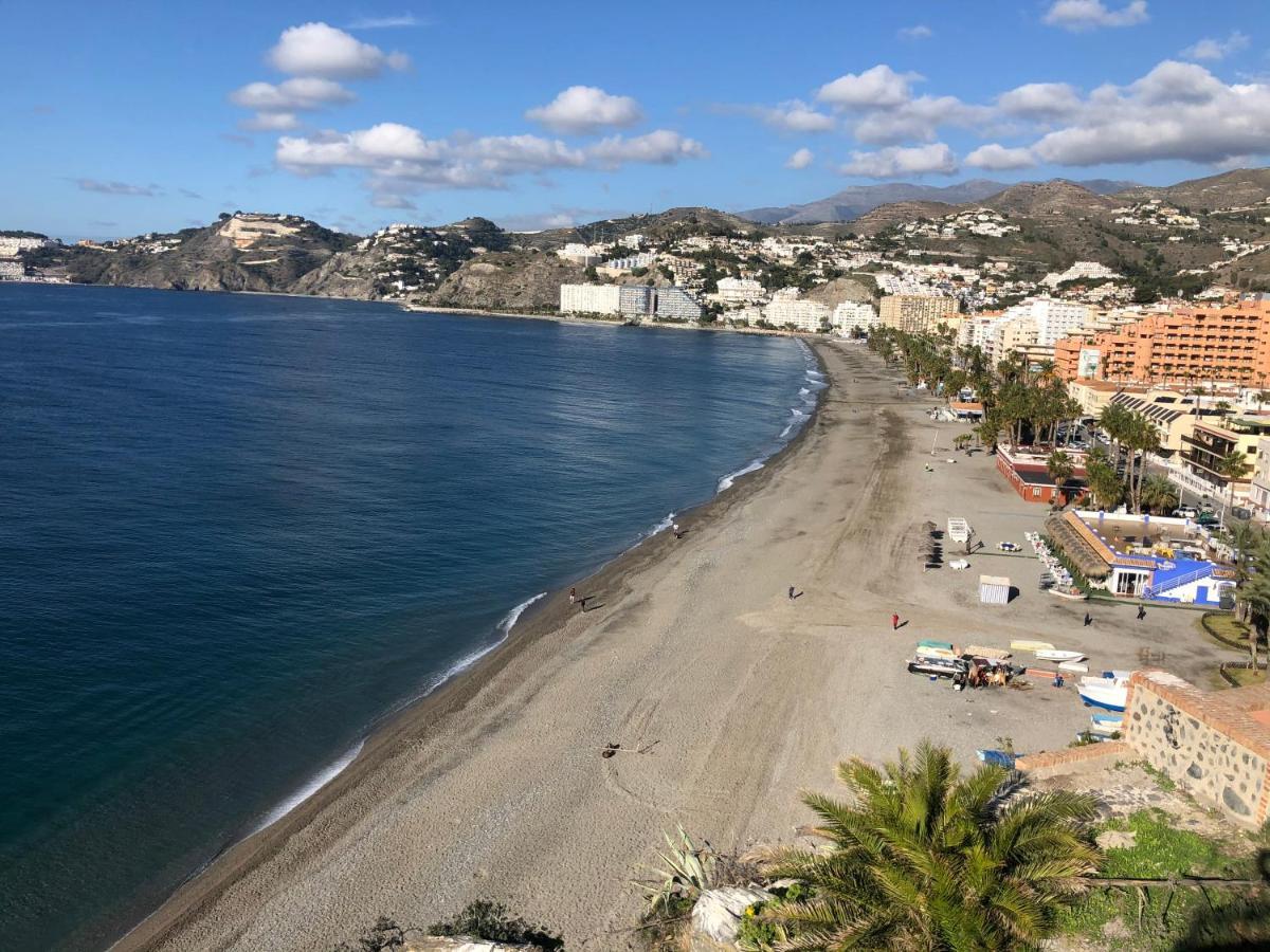 Estudio Luxury Primera Linea De Playa Almunecar Parking Gratuito Екстер'єр фото